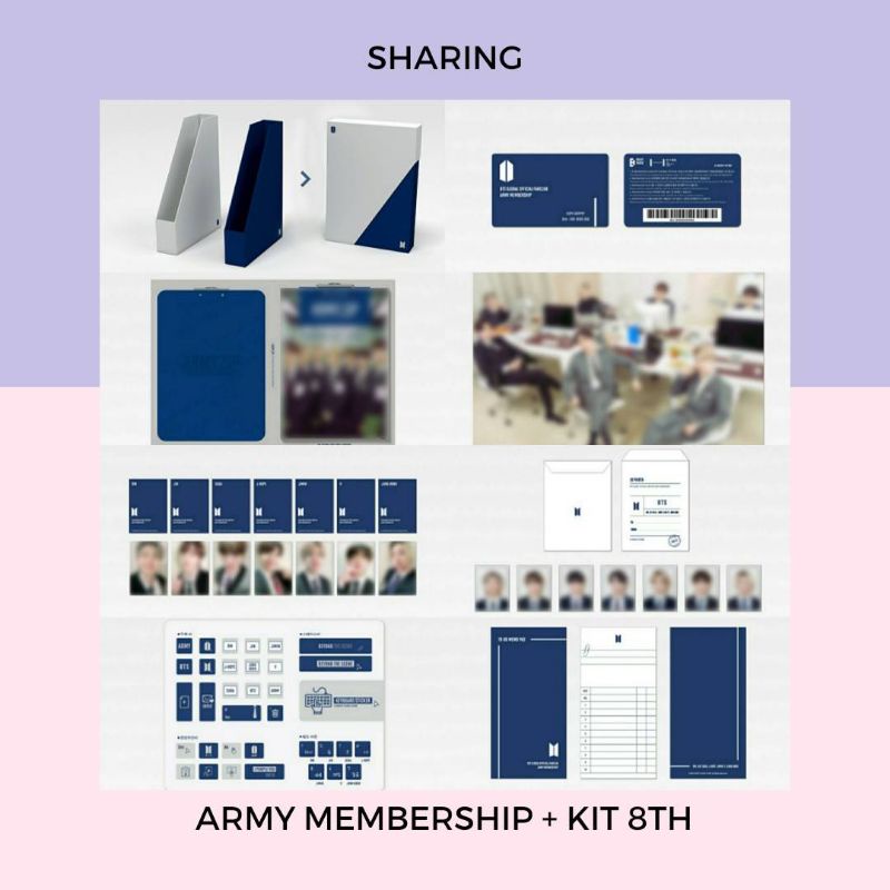 その他 ARMY MEMBERSHIP KIT BTS Official 6th Army Membership Kit w/ Inclusions | eBay